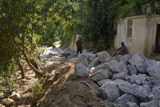 Mahalle Sakinlerinden Belediyeye Destek