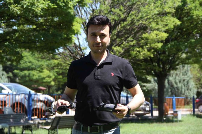 Pilotluk Hayalini Dronla Gerçekleştirdi