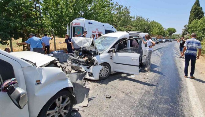 İ̇zmir’deki Kazada Can Pazarı: 1 Ölü, 8 Yaralı