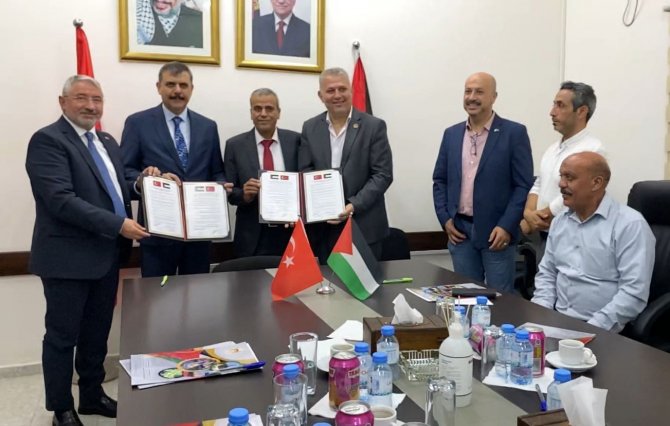 Çorum İle Kalkilya Kardeş Şehir Oldu