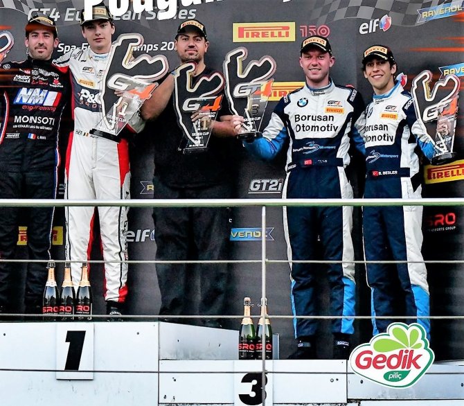 Gedik Piliç’in Sponsoru Olduğu Bo Motorsport, Belçika’da Türk Bayrağını Dalgalandırdı