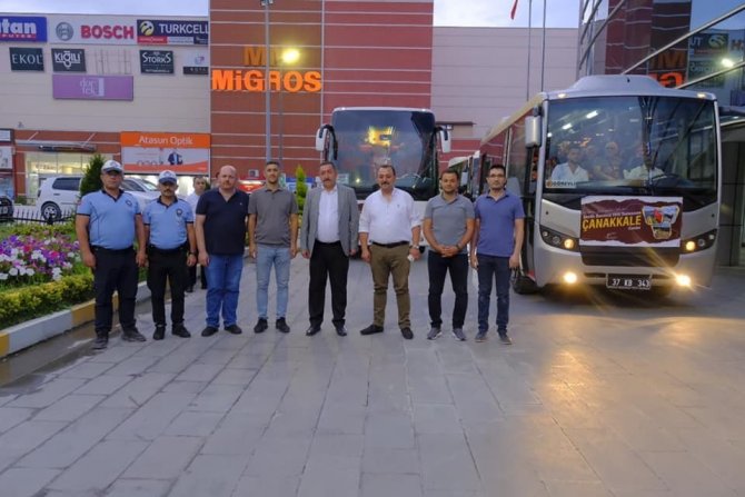 ‘1915 Şerife Bacı Torunu Çanakkale’ye Gidiyor’ Temasıyla Organize Edilen Gezide İlk Kafile Yola Çıktı