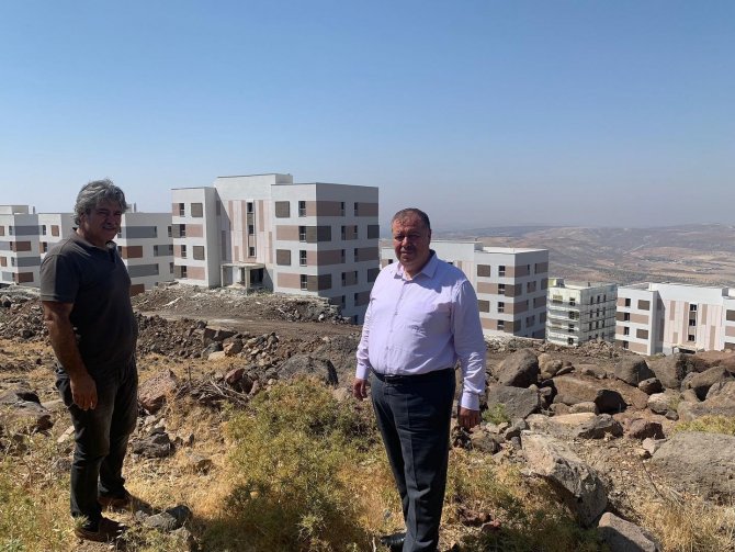 Ramazan, Yapımı Devam Eden Toki̇ Konutlarını İnceledi