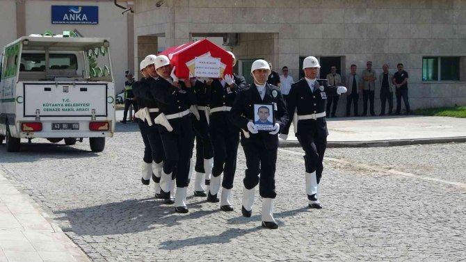 Beyin Kanaması Sonucu Hayatını Kaybeden Polis Memuru İçin Tören Düzenlendi