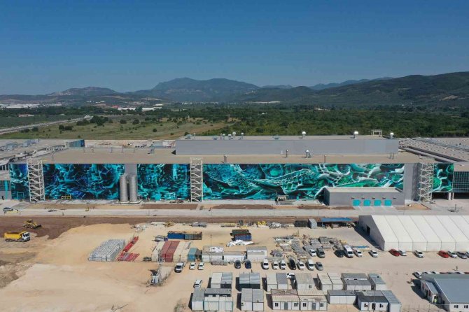 Elektrikli Otomobil Fabrikasına Dijital Tasarım