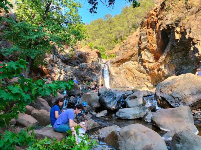 Köyceğiz’in Saklı Cenneti ’Toparlar Şelalesi’