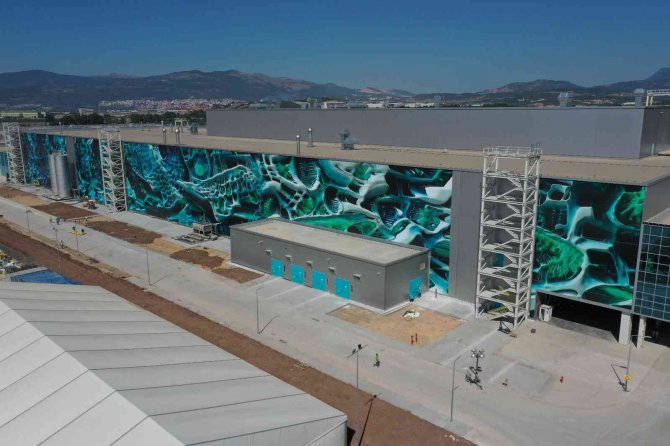 Elektrikli Otomobil Fabrikasına Dijital Tasarım