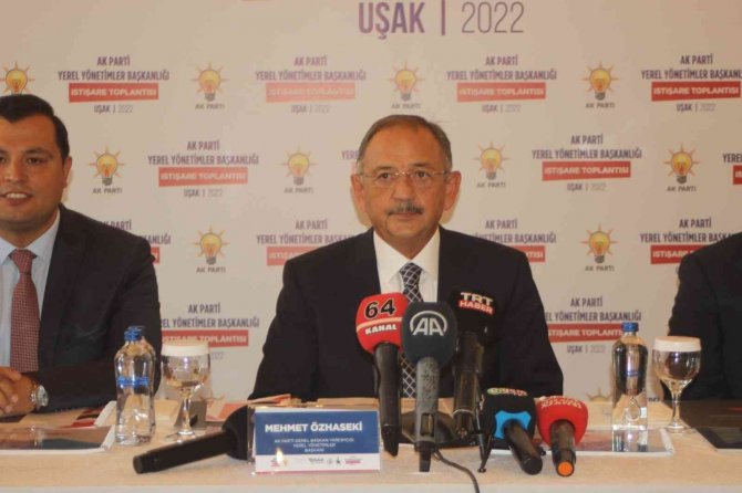 Özhaseki: “Chp Belediyesi Denilince Akla; Çöp, Çamur Ve Yolsuzluk Gelir”