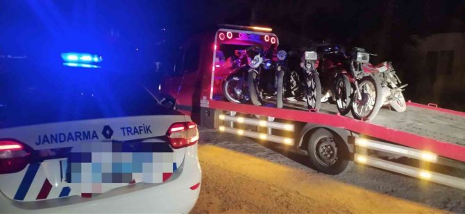 Jandarma’dan Motosiklet Sürücülerine Yönelik Denetim