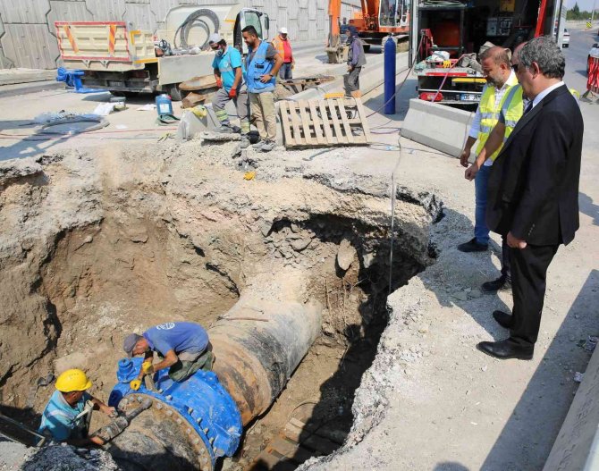 Aski̇ 1.2 Milyon Nüfusa Hitap Eden 26 Yıllık Vanaları Değiştirdi