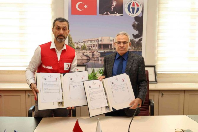 Gaün İle Kızılay Arasında Önemli Protokol