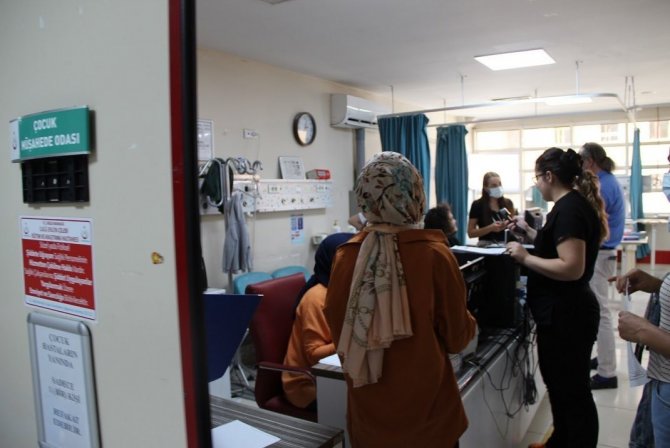 Kütahya Evliya Çelebi Hastanesinde “Pembe Kod” Tatbikatı