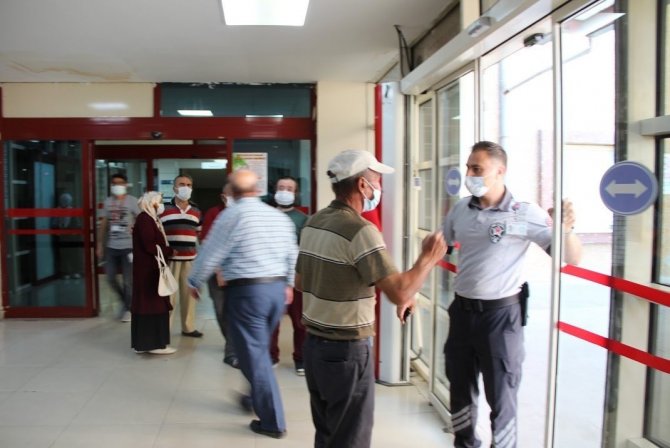 Kütahya Evliya Çelebi Hastanesinde “Pembe Kod” Tatbikatı