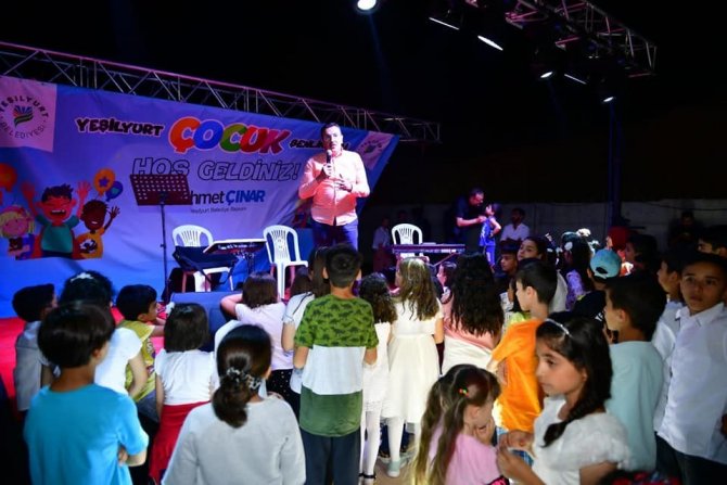 Yeşilyurt Çocuk Şenliği Keyifli Anlara Sahne Oldu