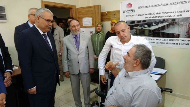 Muş’ta Engelli Bireylere Yönelik Muhasebe Kursu Açıldı