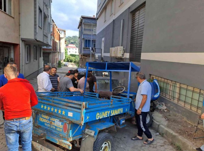 Patpat Kazası Kamerada: 1 Yaralı