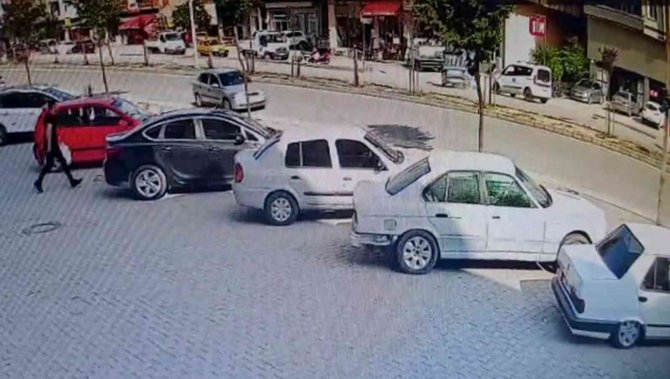 Patpat Kazası Kamerada: 1 Yaralı