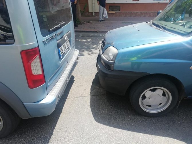 Muratlı’da Kaza: 1 Yaralı