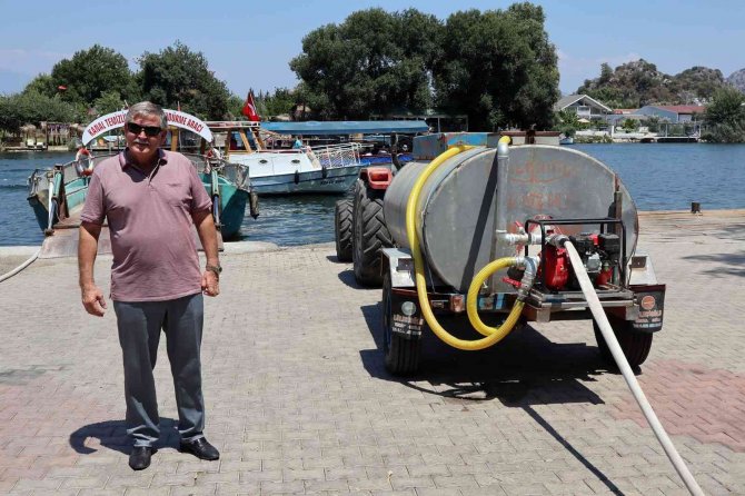 Dalyan Kanallarını Feribot İ̇tfaiye Koruyacak