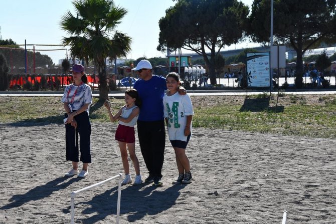 Çocuklar, ’Survivor Parku’runda Eğlenerek Yarıştılar