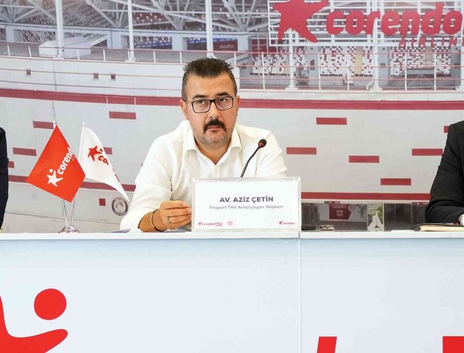 Aziz Çetin: "Hedefimiz Ligi İlk 5’te Bitirmek"