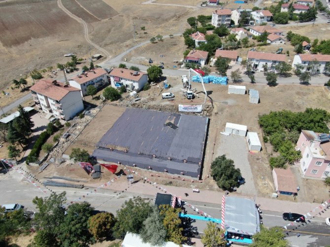 Arguvan Kapalı Spor Salonunun Temeli Törenle Atıldı