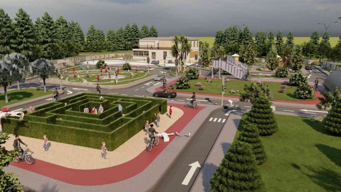 Bafra Çocuk Trafik Eğitim Parkı İçin İmzalar Atıldı