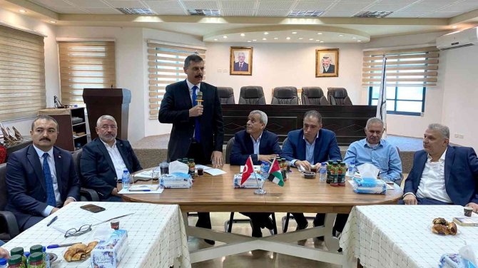 Çorum Valisi Çiftçi, Kalkilyalı İş Adamlarını Çorum’a Davet Etti