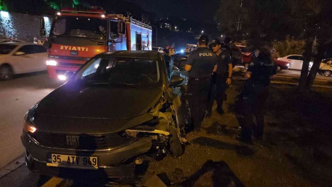 Cip Otomobille Çarpıştı: 3’ü Çocuk 6 Yaralı