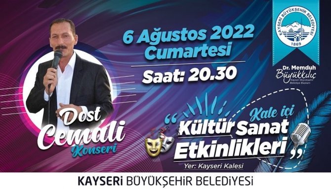 Kale İ̇çi Kültür Sanat Etkinlikleri Sürüyor