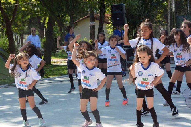 Büyükşehir Yaz Spor Kurslarından 515 Öğrenci Yararlanıyor