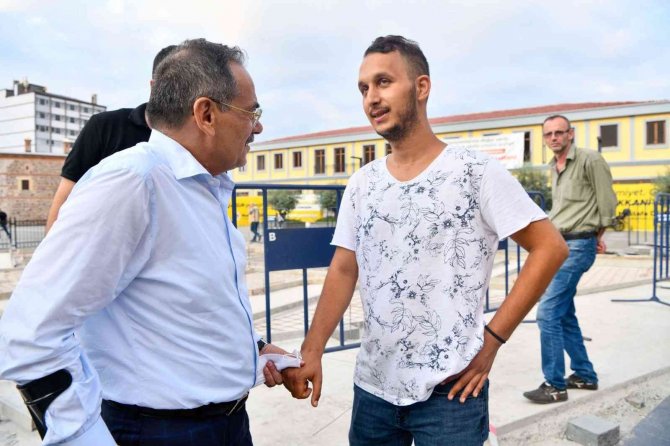 Ankara’dan Tedaviden Dönen Başkan Demir Sahada