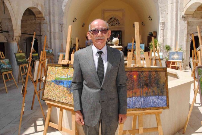 Eğirdir’de “Teke Yöresi Esintisi” Yağlı Boya Resim Sergisi Açıldı