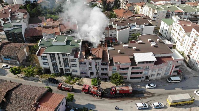 Tokat’ta Korkutan Yangın