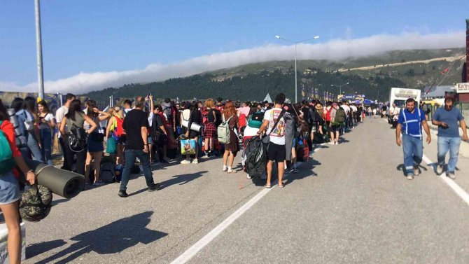 Uludağ Yaz Festivali’de Yoğun Trafik