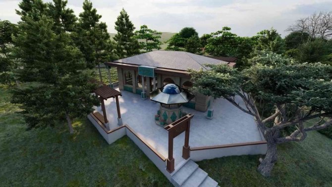 Abalı Baba Türbesi Restore Ediliyor