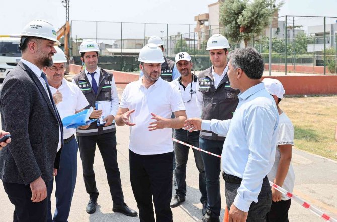 Çamlıbel’de Doğalgaz İçin İlk Kazma Vuruldu