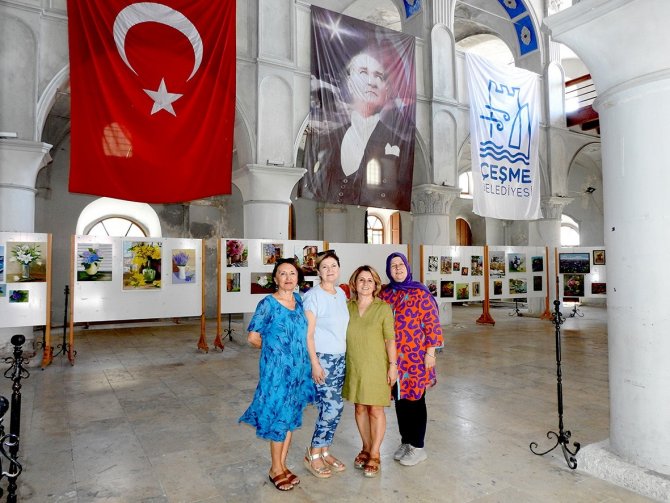 Çeşme’de İlgi Çeken Sergi