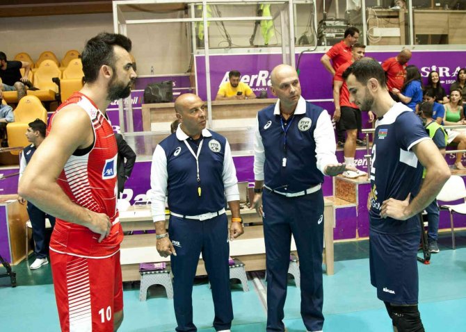 2023 Cev Avrupa Voleybol Şampiyonası Elemeleri: Azerbaycan: 0 - Türkiye: 3