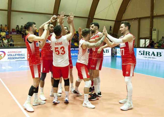 2023 Cev Avrupa Voleybol Şampiyonası Elemeleri: Azerbaycan: 0 - Türkiye: 3