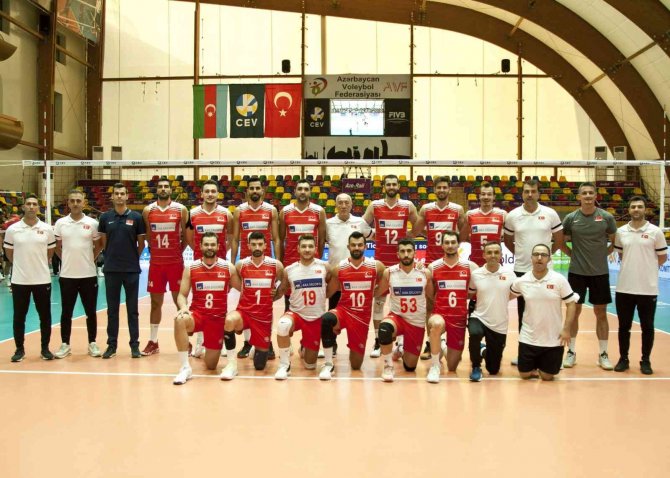 2023 Cev Avrupa Voleybol Şampiyonası Elemeleri: Azerbaycan: 0 - Türkiye: 3
