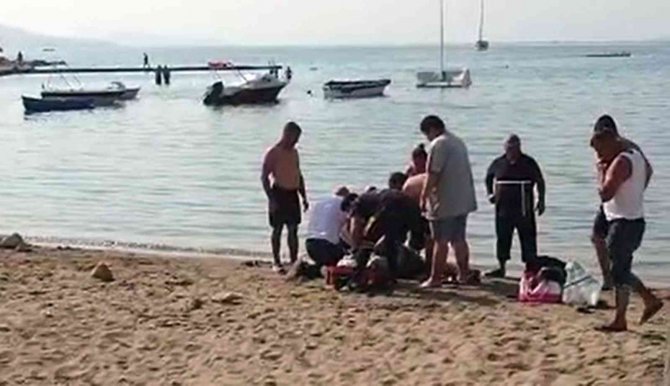 Denizde Boğulan Kadın Kurtarılamadı
