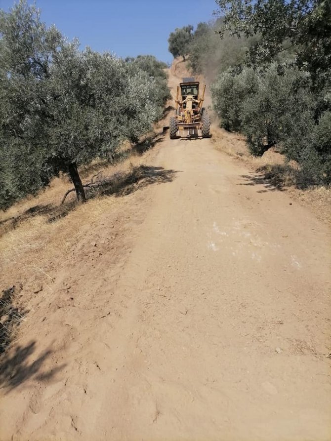 Köşk’te Bahçe Yolları Düzenleniyor