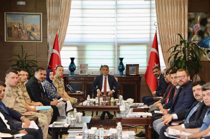 Bitlis’te Malazgirt Zaferi’nin Koordinasyon Toplantısı Yapıldı