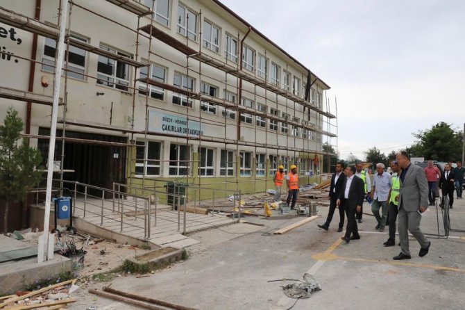 Düzce’de Okullar Güçlendiriliyor