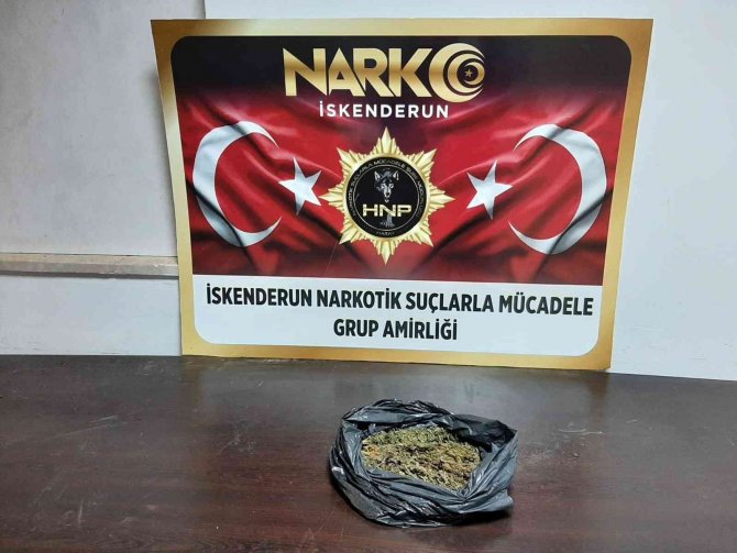İ̇skenderun’da Uyuşturucu Operasyonu
