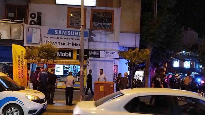 Isparta’da Yelken Bidonlu Kavga Kamerada