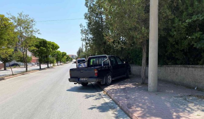 Kontrolden Çıkan Pikap Ağaca Çarptı: 2 Yaralı