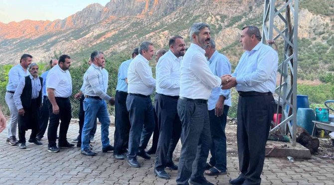 Milletvekili Aydın, Köy Ve Mezralarda Yatırımları İnceledi