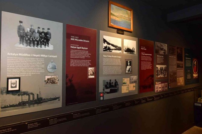 Kepez Belediyesi Topçu Yüzbaşı Mustafa Ertuğrul Aker’i Unutmadı